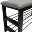 Faux Leather Upholstered Storage Bench