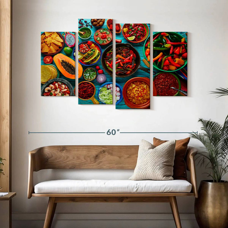 Mélange d'aliments mexicains Yarlin, H 32 po x l 52 po