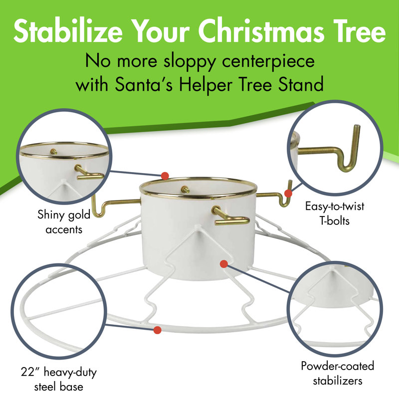 Support pour arbre artificiel Santa's Helper