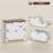 4 Drawer File Cabinet, Farmhouse Lateral Filing Cabinet with Adjustable Hanging Rails for Letter/A4/Legal Size Files, Printer Stand for Home Office, White,wood-640510585