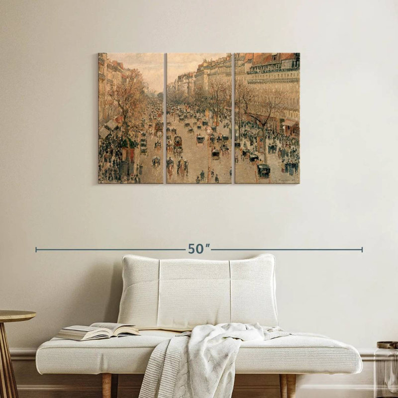 Sirci Boulevard Montmartre à Paris, H 24 po x l 38 po