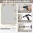 Myrone Rectangular Bathroom Mirror Wall Mount Frame Mirror Vanity Metal Mirror-1532813967