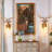 Chafdar Flush Mounted Sconce