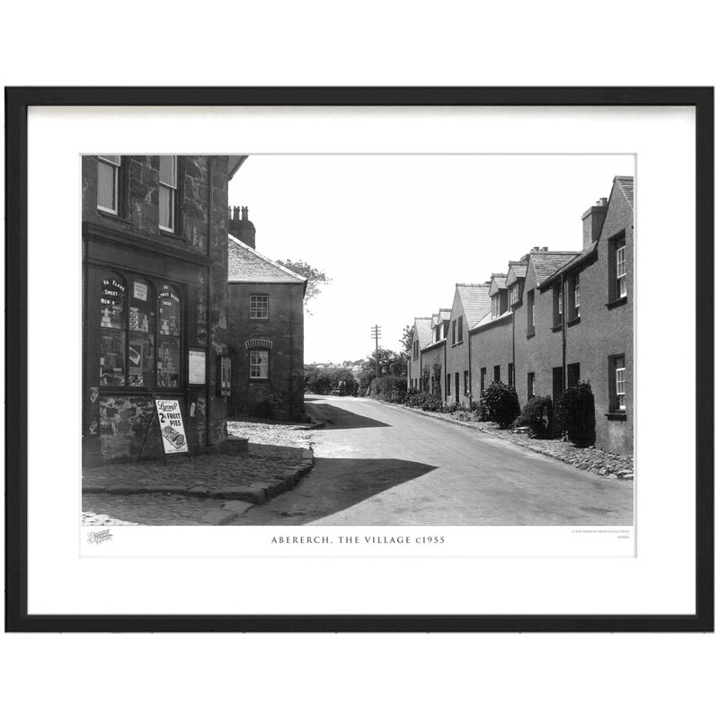 Abererch, The Village C1955 - Single Picture Frame Print, 40cm H x 50cm W x 2.3cm D