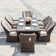 Algird Rectangular 6 - Person 63" Long Dining Set with Cushions