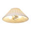 Plafonnier encastré en tissu 2 lumières