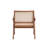Velentina Rattan & Natural Finish Accent Chair Rattan Natural, Natural Chair, Living Room