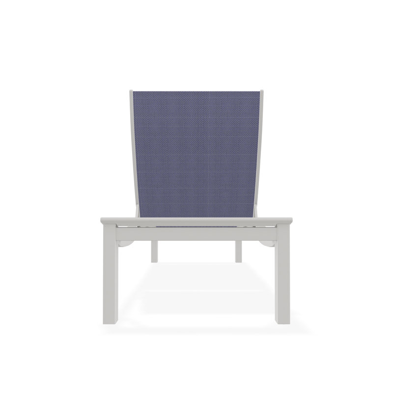 Bazza Outdoor Chaise Lounge, Breeze, Snow