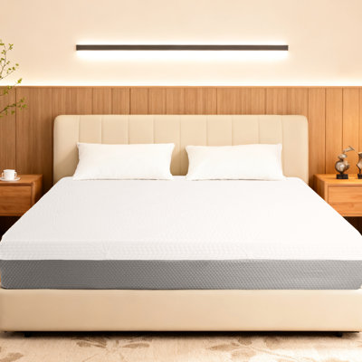 Queen Size 12 - Inch Mattress, 4 Layer Ergonomic Foam, Upholstery, Breathable And Comfortable Sleep