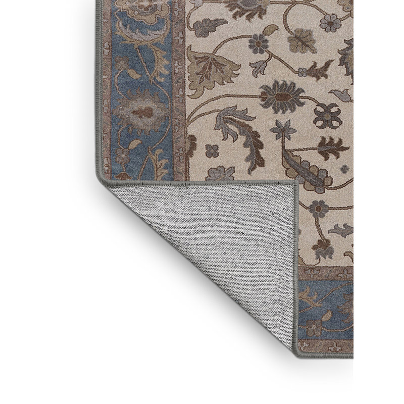 Tapis marocain tissé à la machine, Rectangle 6 pi x 9 pi