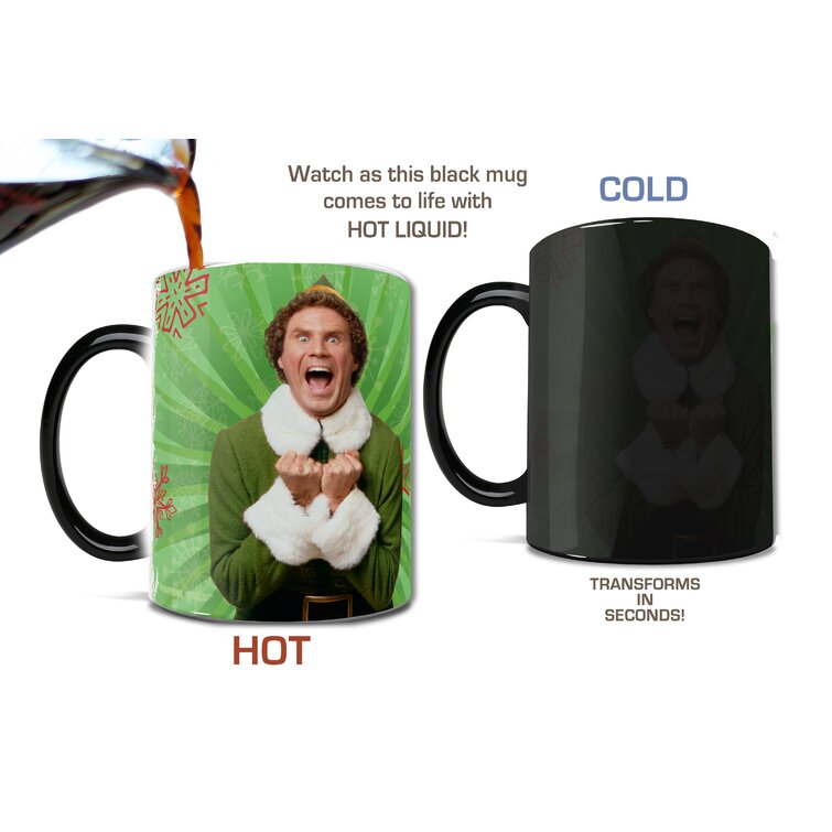 Elf (World's Best Cup of Coffee) Morphing Mugs Heat-Sensitive Mug