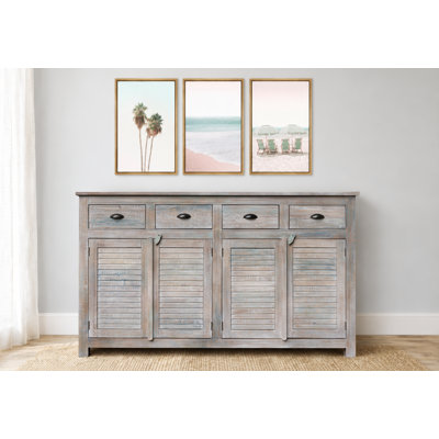 Mallery 71'' Solid Wood Sideboard