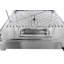 Réchaud à pizza commercial 18 po pour tartes 12 po avec 4 supports rotatifs en acier inoxydable (km-HPD4-12)
