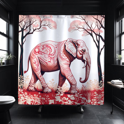 Rideau de douche Harpsburg Elephant