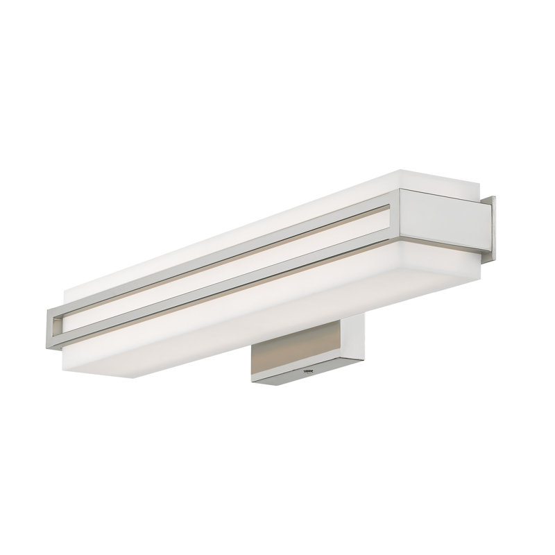 Itzayana Dimmable LED Bath Bar, Polished Chrome