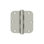 Deltana DSB35R53 3-1/2" x 3-1/2" x 5/8" Radius Hinges in Polished Brass Pair