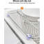 Retractable Stainless Steel Draining Basket for Kitchen Sink Use