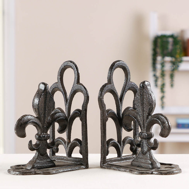 Metal Non-Skid Bookends