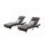 Outdoor Wicker Long Reclining Chair Set of 2-674678266