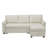 Gadalia L-Shaped Velvet Sleeper Sofa Reversible couch Pull Out Couch with storage chaise-20531760
