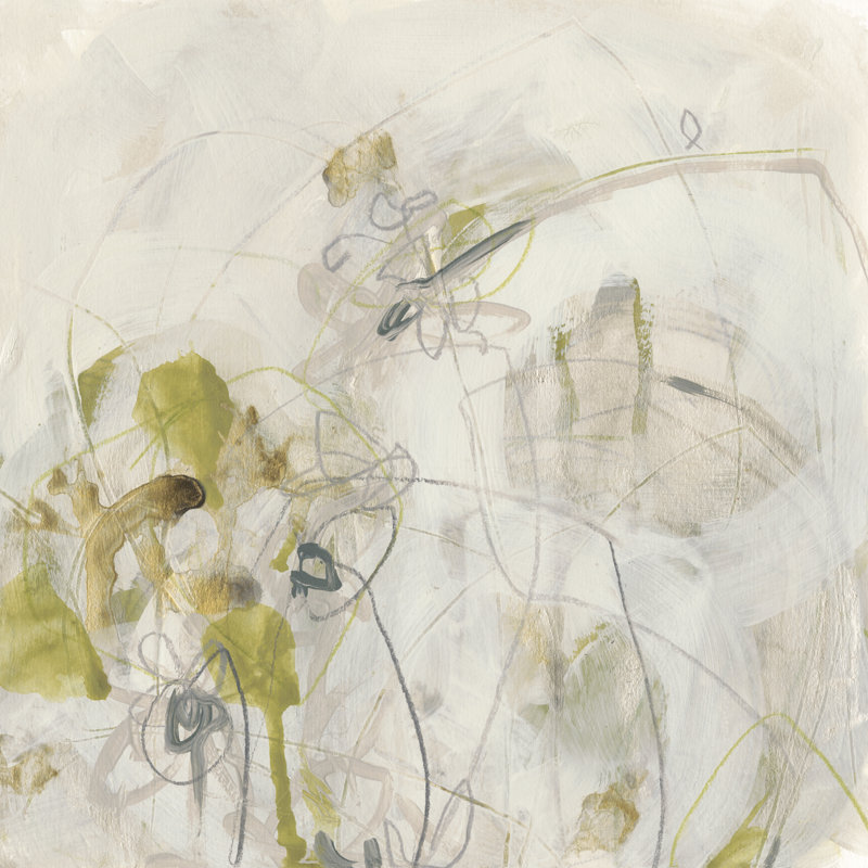 Lichen arctique IV, H 30 po x l 30 po