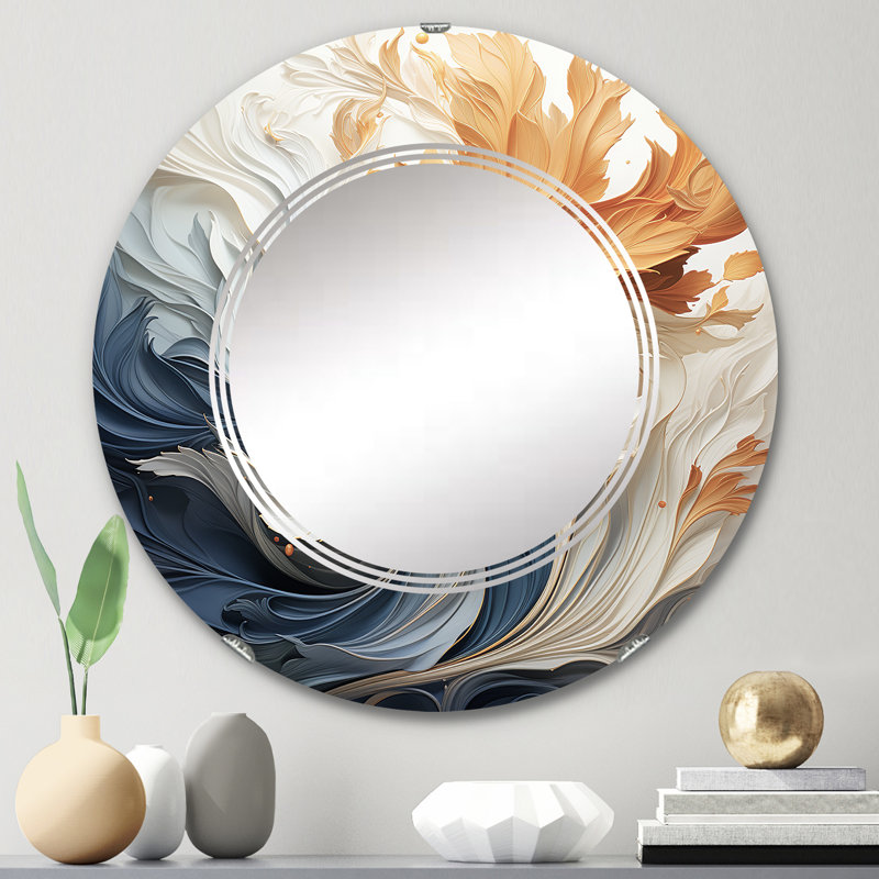 Renaday - Modern Wall Mirror Round, 24 po x 24 po