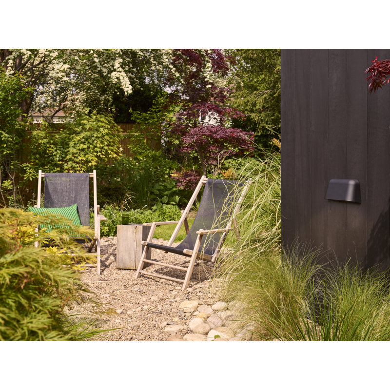 Mast Twin 2 - Light Outdoor Flush Mount, Textured Black