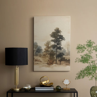 Paysage rétro X - galerie Cavas enveloppé