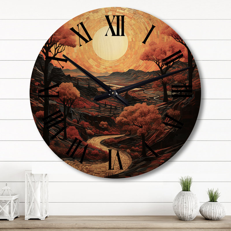 Horloge murale Canyon, Grand