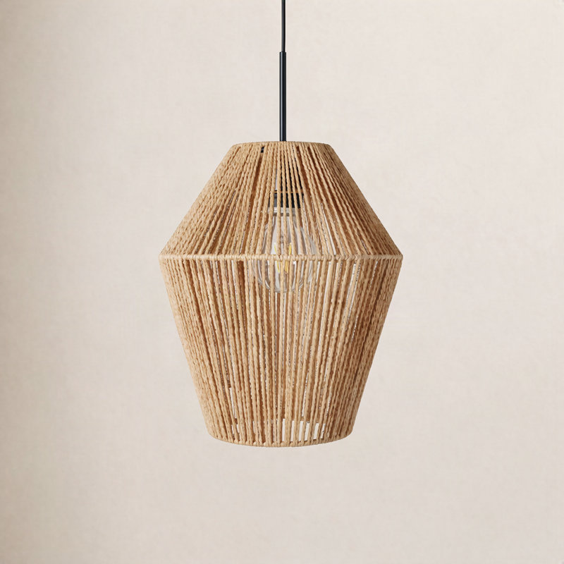 Medea Pendant Light, Beige, Beige