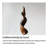 Brown Free Form Solid Wood Decorative Object