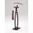 18" Wide Freestanding Valet Stand with Storage