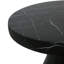 Table d'appoint d'extérieur en travertin MGO, table de bout en béton léger