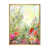 Toile avec cadre flottant or
