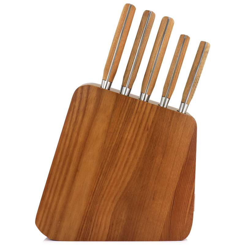 Cravings By Chrissy Teigen 6 Piece Stainless Steel Knife Block Set