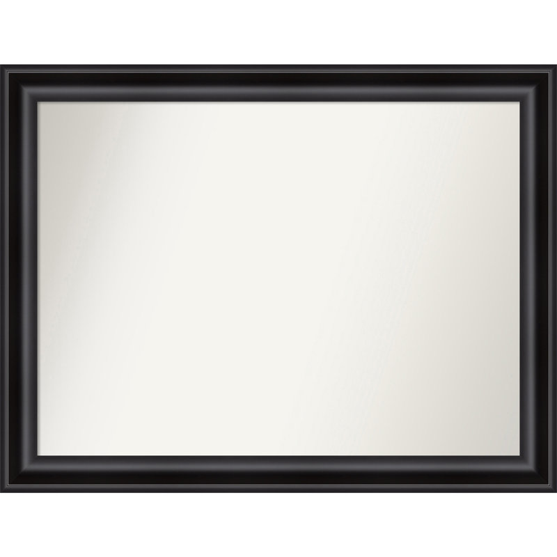 Miroir d'appoint mural en plastique Churchton, 36,75 po x 47,75 po