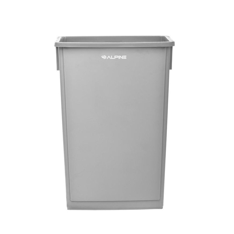 Poubelle d'intérieur 23 gallons, Gris
