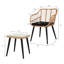 Cahn Patio 3-Piece Polyethylene Conversation Set