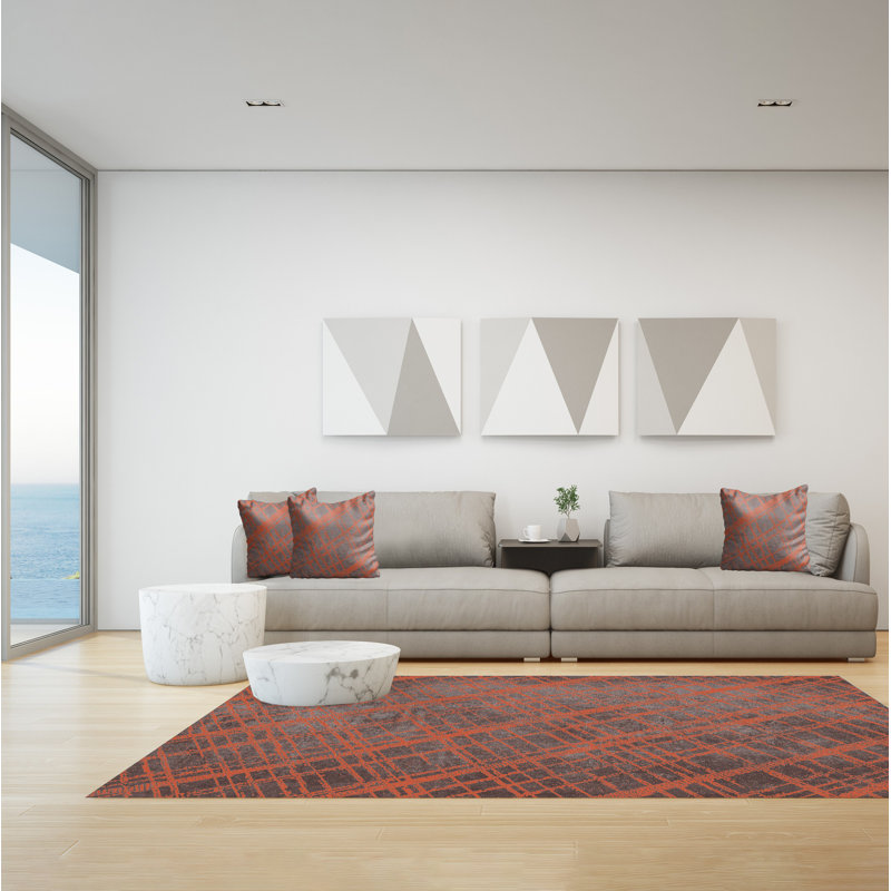 Gabryell Abstract Area Rug, Rectangle 155 x 230cm