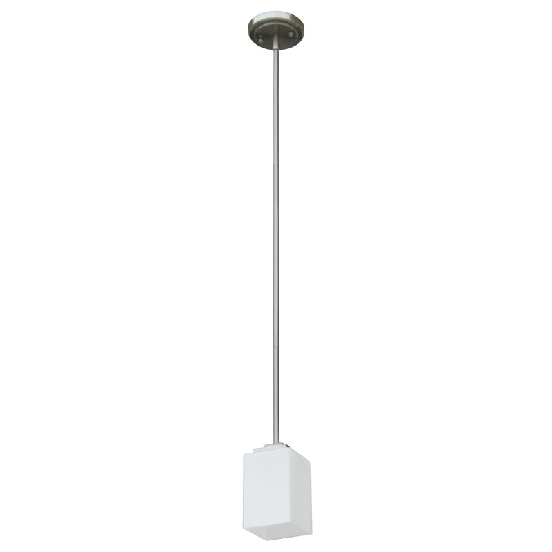 Lamm 1 - Light Unique/Statement Pendant, Satin Steel