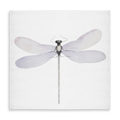 Delicate Dragonfly Tablecloth - Minimalist Insect Home Decor