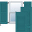 Deux volets à persiennes égales Americraft (par paire)-80846436-80846477-80846514