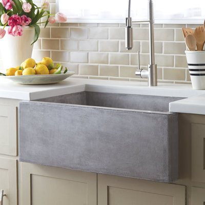 NativeStone® 30" L x 18" W Kitchen Sink