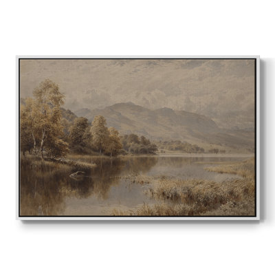 Paysage rétro - DCIL - Toile tendue avec châssis