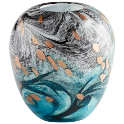 Prismatic Glass Table Vase