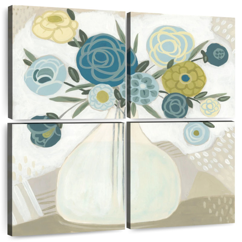 Bouquet Harnek Blue Bohemian II, H 74 po x l 74 po