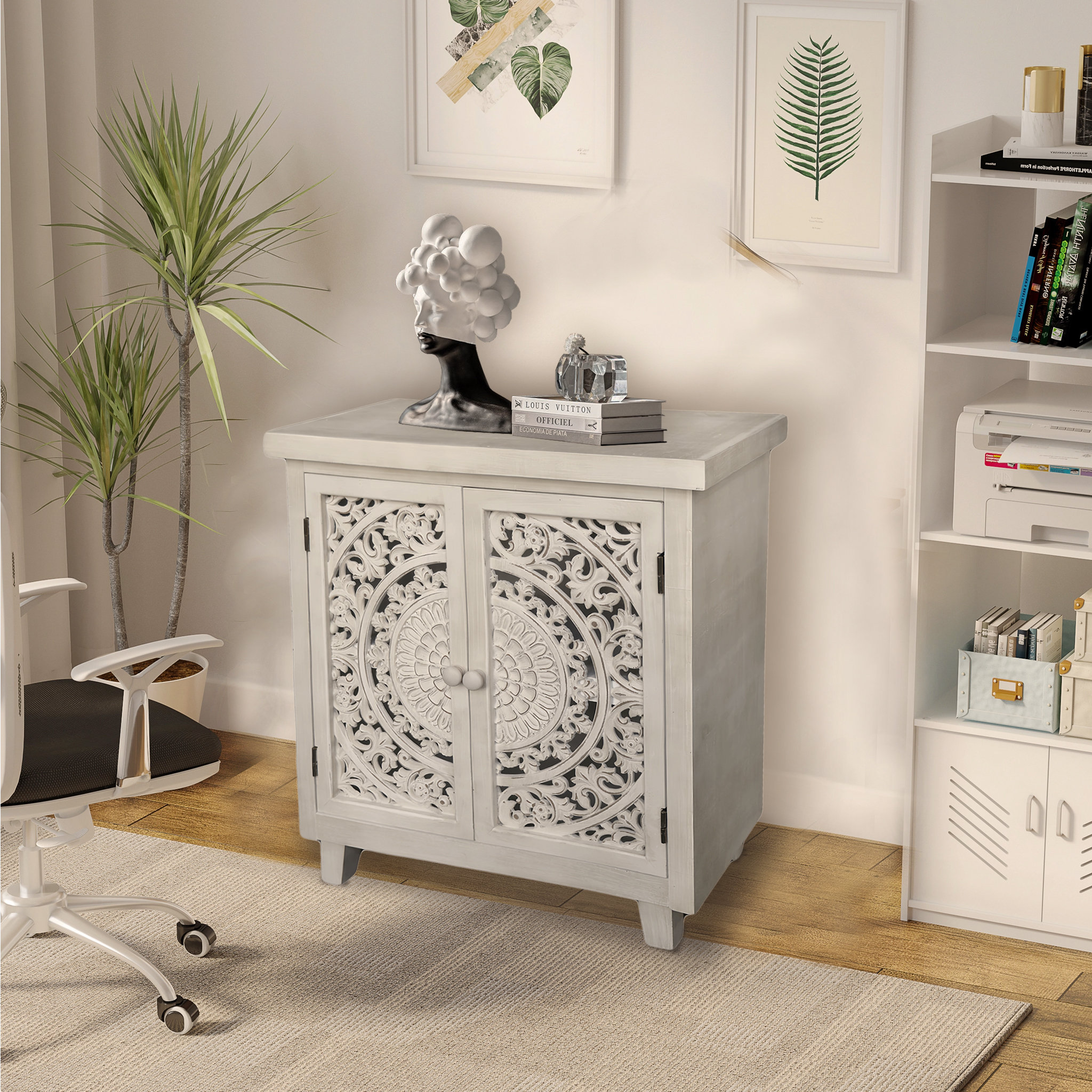 Bungalow Rose Vollenhove Accent Cabinet | Wayfair