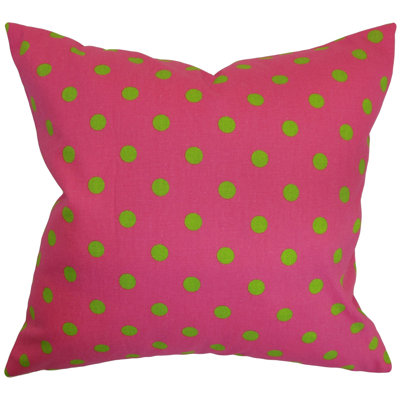 Coussin de sol à pois