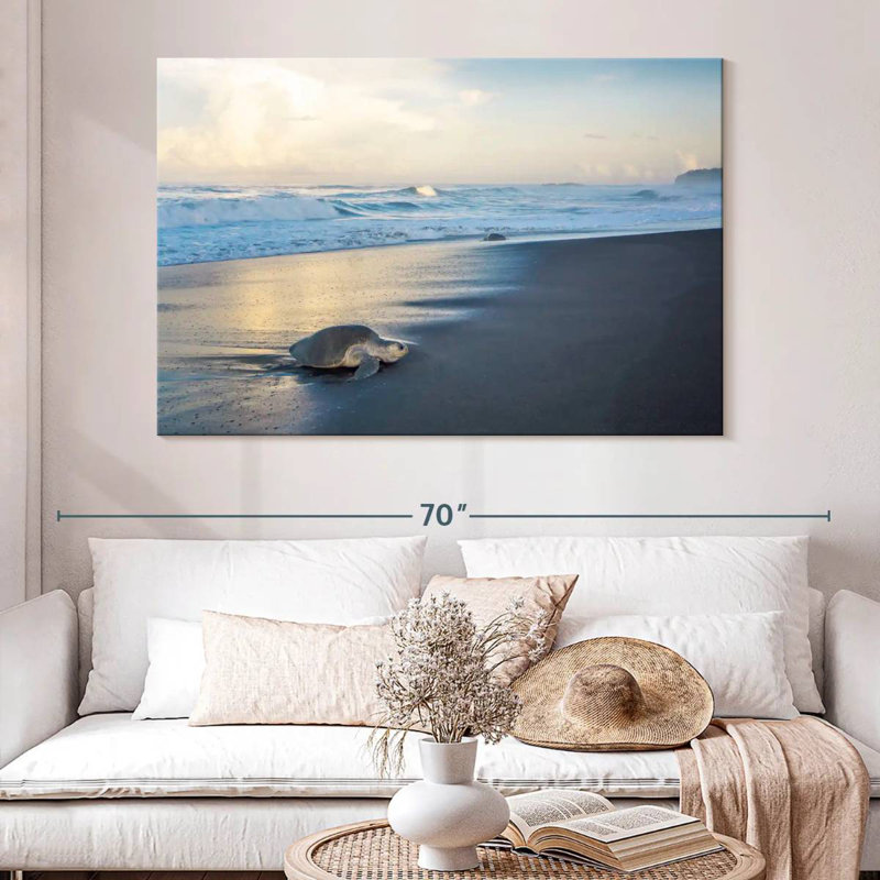 Brampt Turtles From The Sea, 34" H x 51" W