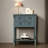 24" Narrow Console Table Entryway Side Table for Hallway Living Room-953111915
